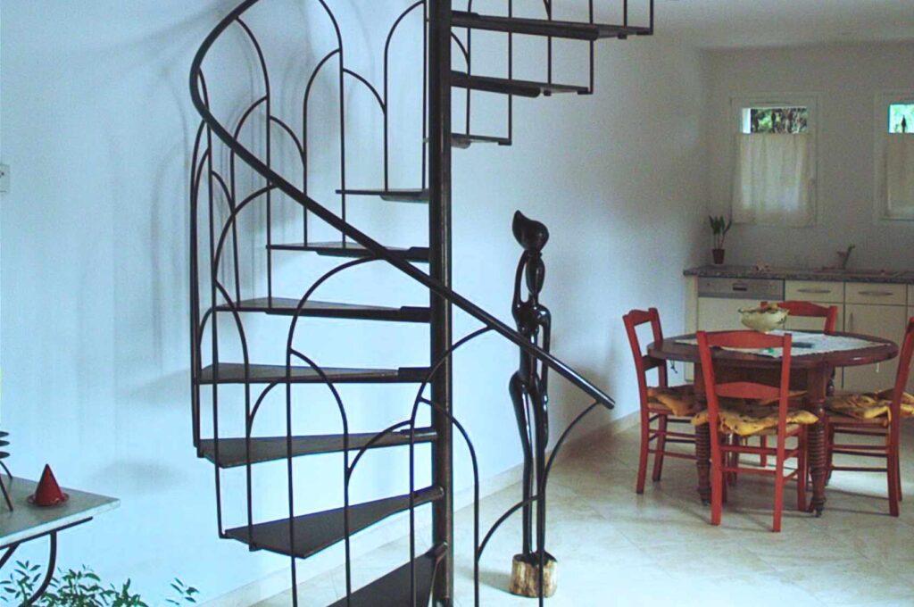 ferronnier drome ardeche atelier simon escalier